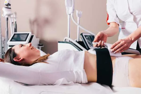 woman having body sculpting to help improve her body image and her mental health Kingstanding
