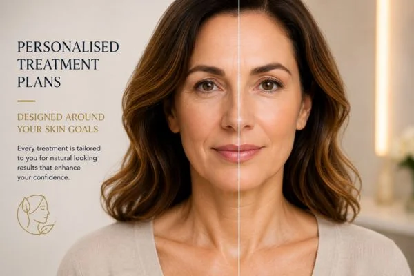 Before and after results of Collagen Lift Therapy Kingstanding